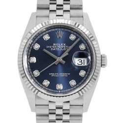 16233G ブラック ROLEX（ロレックス）デイトジャスト 10Pダイヤ