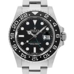【値下げ】2018/11購入　美品　高年式　ロレックス　GMTマスターII 116710LN 116710LN ブラック ROLEX（ロレックス）GMTマスターII 中古 | 東京