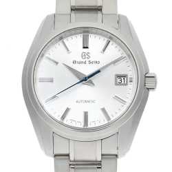 グランドセイコー 新品同様 ヘリテージコレクション SBGX061 QZ メンズ SBGX061 ブラック Grand Seiko（グランドセイコー）ヘリテージ