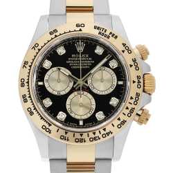 126503G ブラック ROLEX（ロレックス）コスモグラフ デイトナ 8Pダイヤ