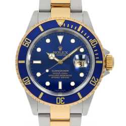 16618 ブルー ROLEX（ロレックス）サブマリーナ デイト 中古 | 東京