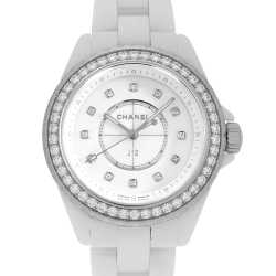 時計 CHANEL J12 H1628 新品)CHANEL シャネル J12 H1628 ホワイトセラミック レディース 33mm