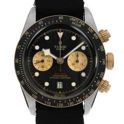 79350 ブラック TUDOR（チューダー）ヘリテージ ブラックベイ クロノ