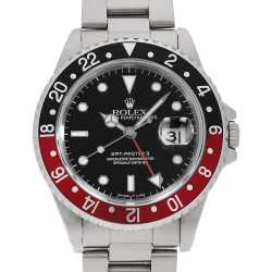 16710 ブラック ROLEX（ロレックス）GMTマスターII 赤黒ベゼル 中古