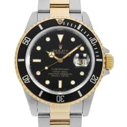 1680 ブラック ROLEX（ロレックス）サブマリーナ デイト cal.1570