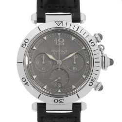 W3105155 グレー Cartier（カルティエ）パシャ N950 クロノグラフ 中古