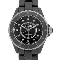 H3131 ブラック CHANEL（シャネル）J12 マット黒セラミック 中古