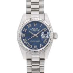 68273G ブラック ROLEX（ロレックス）デイトジャスト 10Pダイヤ 中古