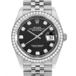 279384RBR グレー ROLEX（ロレックス）デイトジャスト ベゼルダイヤ