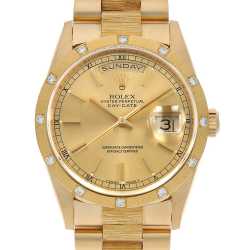 19018 シャンパン ROLEX（ロレックス）オイスタークォーツ デイデイト