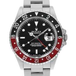 ⭐️正規品 ロレックス GMTマスターII 16710用 純正クラスプ中古♪ 16710 ブラック ROLEX（ロレックス）GMTマスターII 赤黒ベゼル 中古