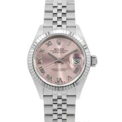 ロレックス デイトジャスト IXダイヤ 279174G シルバー ランダム番 レディース 中古 腕時計 中古)ROLEX ロレックス デイトジャスト 279174G シルバー Ⅸダイヤ