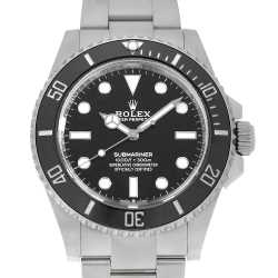 124060 ブラック ROLEX（ロレックス）サブマリーナ ノンデイト 中古