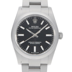 すももニ 124300 ブラック ROLEX（ロレックス）オイスターパーペチュアル41 中古