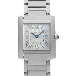 W51008Q3 アイボリー Cartier（カルティエ）タンクフランセーズ SM