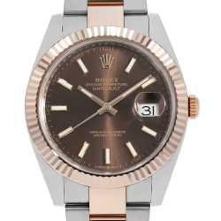 126231G チョコレートブラウン ROLEX（ロレックス