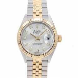 ROLEX ロレックス DATEJUST デイトジャスト 10Pダイヤ 279174G ダークグレー ROLEX（ロレックス）デイトジャスト 10P