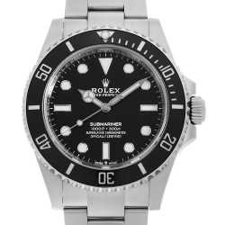 ROLEX サブマリーナ black 124060 ブラック ROLEX（ロレックス）サブマリーナ ノンデイト 中古