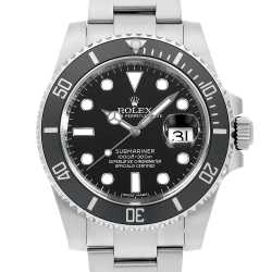 116610LN ブラック ROLEX（ロレックス）サブマリーナ デイト 中古