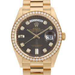 128349RBR ホワイトシェル ROLEX（ロレックス）デイデイト36 ベゼル