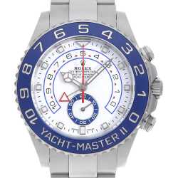 116688 ホワイト ROLEX（ロレックス）ヨットマスターII 新型ベンツ針