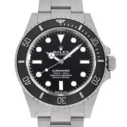 124060 ブラック ROLEX（ロレックス）サブマリーナ ノンデイト 中古