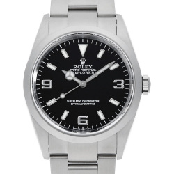 114270 ブラック ROLEX（ロレックス）エクスプローラーI 中古 | 東京