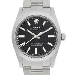 124200 ブラック ROLEX（ロレックス）オイスターパーペチュアル 中古