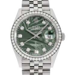 126234G グリーン ROLEX（ロレックス）デイトジャスト36 10Pダイヤ