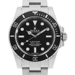 サブマリーナ　ノンデイト　114060 114060 ブラック ROLEX（ロレックス）サブマリーナ ノンデイト 中古