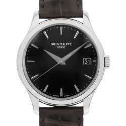 パテックフィリップ カラトラバ ベゼルダイヤ 4896G レディース 中古 腕時計 PATEK PHILIPPE - パテックフィリップ カラトラバ ベゼルダイヤ 4896G