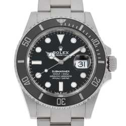 [r4292]ロレックス サブマリーナー ブラック 124060 未使用 124060 ブラック ROLEX（ロレックス）サブマリーナ ノンデイト 中古