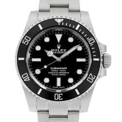 リンカセイ様 114060 ブラック ROLEX（ロレックス）サブマリーナ ノンデイト 中古