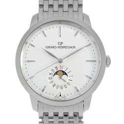ジラールペルゴ 1966 49555-11-131-BB60 メンズ 中古 腕時計 49555-11-131-BB60 シルバー Girard-Perregaux（ジラールペルゴ）1966