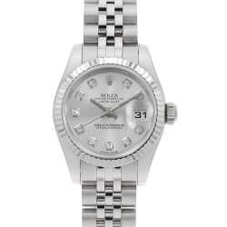179174G ホワイト ROLEX（ロレックス）デイトジャスト 10Pダイヤ 中古
