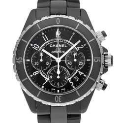 H0940 ブラック CHANEL（シャネル）J12 クロノグラフ 新品 | 東京