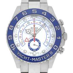 116681 ホワイト ROLEX（ロレックス）ヨットマスターII 新型ベンツ針