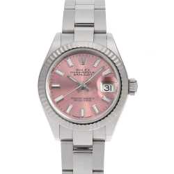 ロレックス デイトジャスト IXダイヤ 279174G シルバー ランダム番 レディース 中古 腕時計 279174G シルバー ROLEX（ロレックス）デイトジャスト IXダイヤ 中古