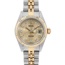 79173G シャンパン ROLEX（ロレックス）デイトジャスト 10Pダイヤ 中古