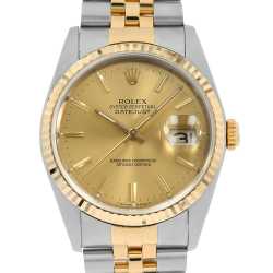 ROLEX ロレックス ウォッチ デイトジャスト 時計 69288G 腕時計
 K18イエローゴールド K18YG 10Pダイヤインデックス シャンパン文字盤 レディース【中古】 69068G シャンパン ROLEX（ロレックス）デイトジャスト ベゼルダイヤ