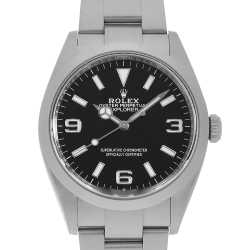 124270 ブラック ROLEX（ロレックス）エクスプローラー36 中古
