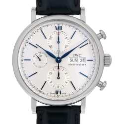 IWC ポートフィノクロノグラフ 150 イヤーズ IW391024 メンズ 中古 腕時計 IW391406 シルバー IWC ポートフィノ クロノグラフ 39 中古 | 東京