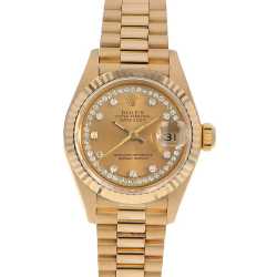 118366 ROLEX（ロレックス） デイデイト ベゼルバケットダイヤ 中古