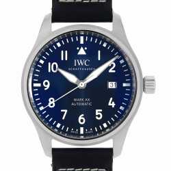 【美品】IWC パイロットウォッチ マーク XX IW328203 IW328203 ブルー IWC パイロットウォッチ マーク XX 中古 | 東京