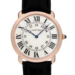 ジ*ダ様 美品 カルティエ ロンドソロ WSRN0021 SS 自動巻 時計 CARTIER カルティエ WSRN0021 ロンドソロ 36mm ドゥ カルティエ