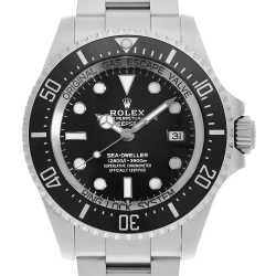 未使用 賢斉 RX-Ⅱ 136660 ブラック ROLEX（ロレックス）ディープシー SEA-DWELLER