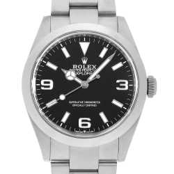 中古 美品 レンツ α-8 224270 ブラック ROLEX（ロレックス）エクスプローラー40 中古