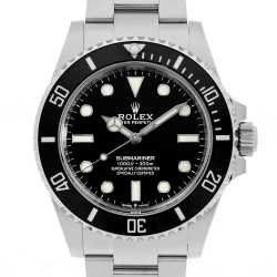 124060 ブラック ROLEX（ロレックス）サブマリーナ ノンデイト 中古