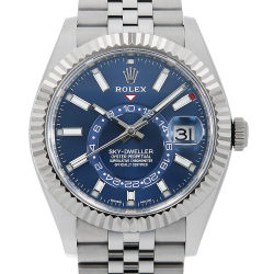 326934 ROLEX（ロレックス） スカイドゥエラー ブライトブルー 新品