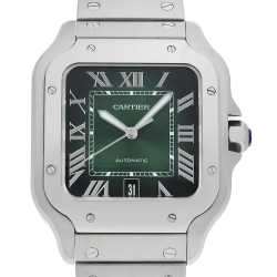 WSSA0071 ブルー Cartier（カルティエ）サントス ドゥ カルティエ LM